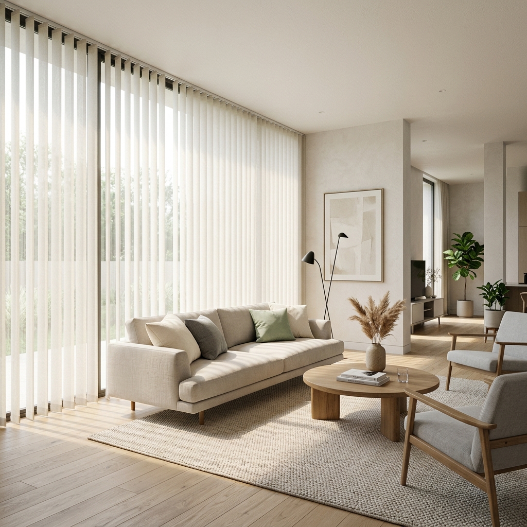 Light Filtering Vertical Blinds