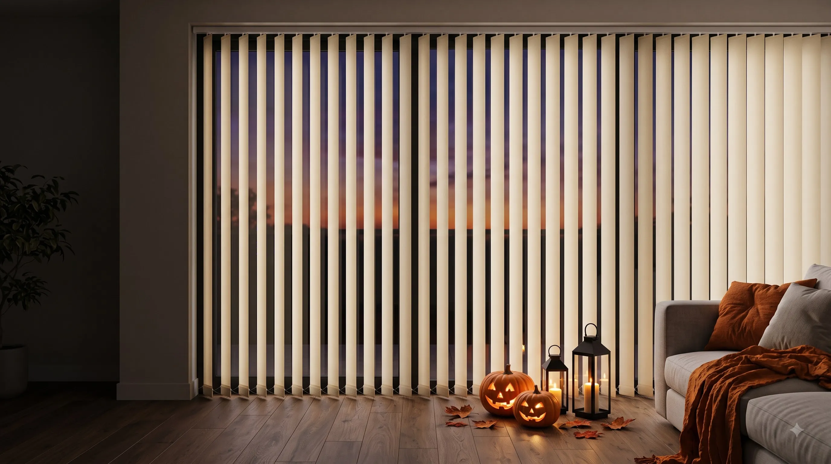 Halloween Sale on Premium Vertical Blinds