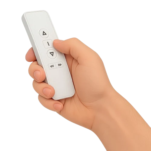 Motorized remote